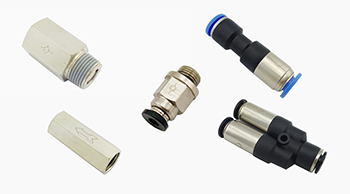 Check Valve Fittings, One Way Pneumatic Fittings