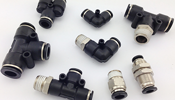 Fevas 30 pcs PU Quick Release Straight Push Connectors Air Line Fittings for 1/4 5/16 3/8 Tube 0-0.9Mpa Range