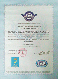 PACE PNEUMATICS, AIR FITTING