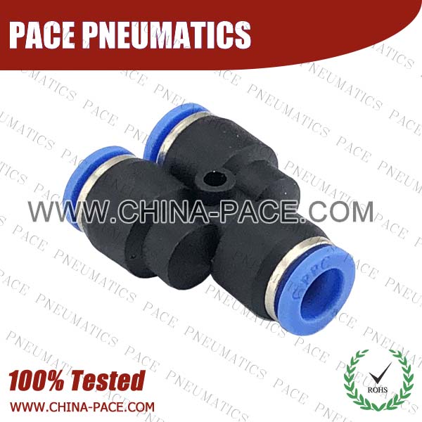 Reducer Y Pneumatic Fittings with npt and bspt thread, Air Fittings, one touch tube fittings, Pneumatic Fitting, Nickel Plated Brass Push in Fittings