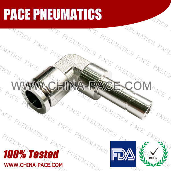 1pc Push in to Connect 4 mm OD x 1/8 BSPP (G) Male 90 ° Elbow Fitting BMTL4-G01